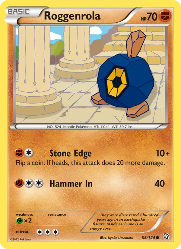 65 Roggenrola – Dragons Exalted