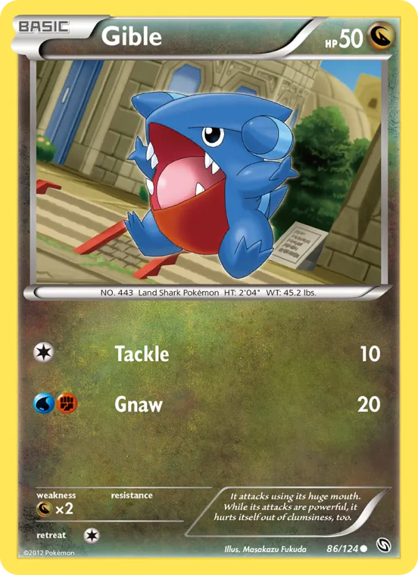 86 Gible – Dragons Exalted
