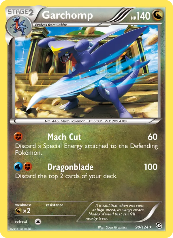 90 Garchomp – Dragons Exalted