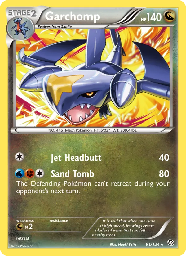 91 Garchomp – Dragons Exalted