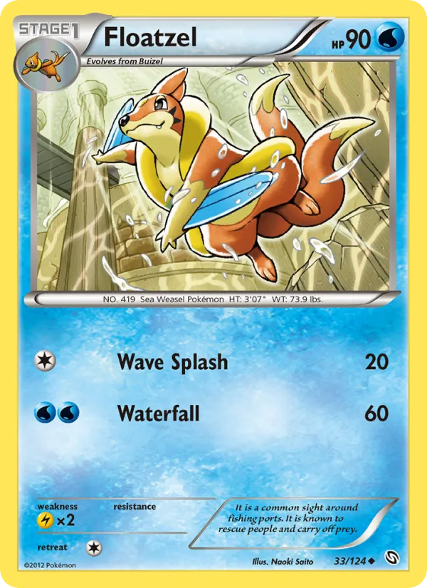 33-RH Floatzel – Dragons Exalted
