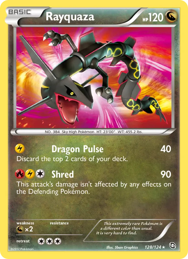 128 Rayquaza – Dragons Exalted