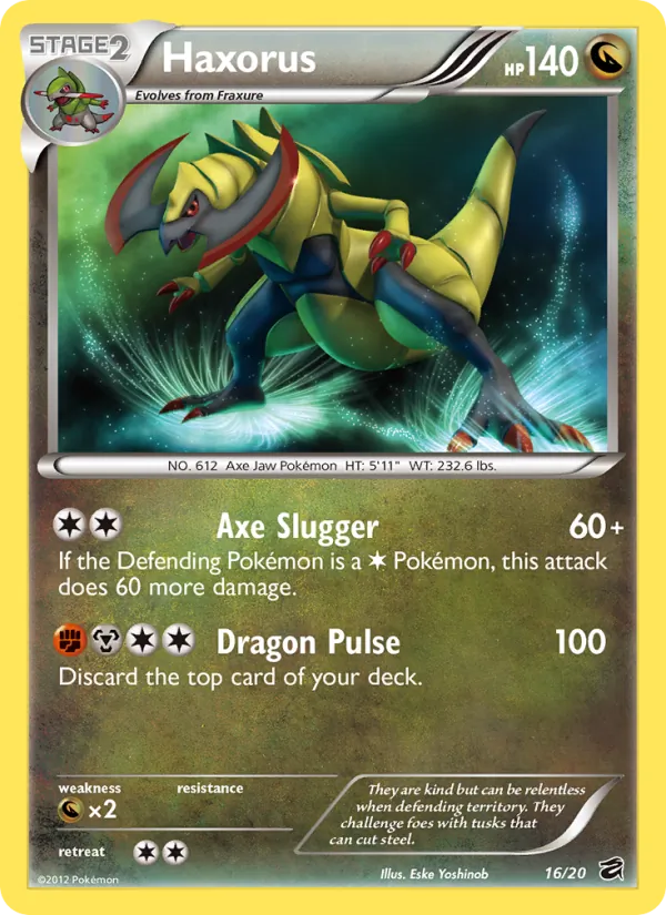 16 Haxorus – Dragon Vault