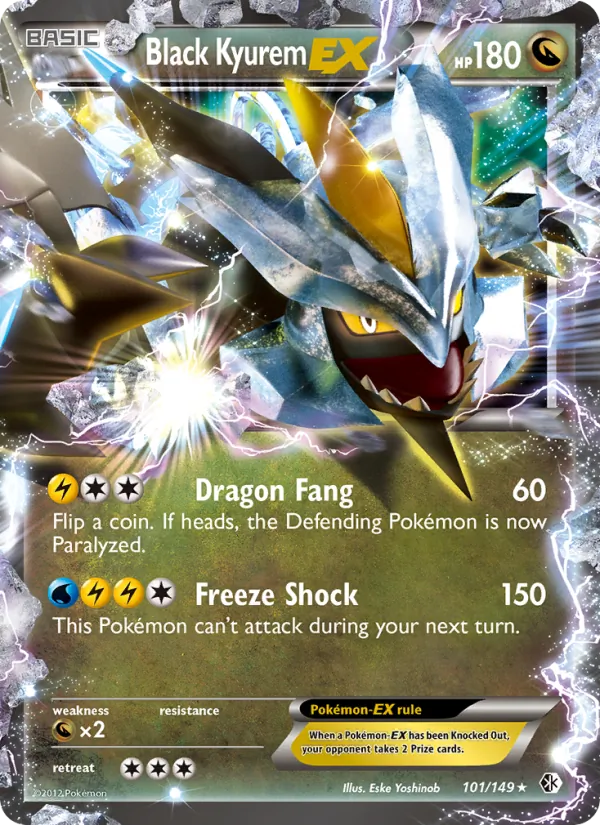 101 Black Kyurem-EX – Boundaries Crossed