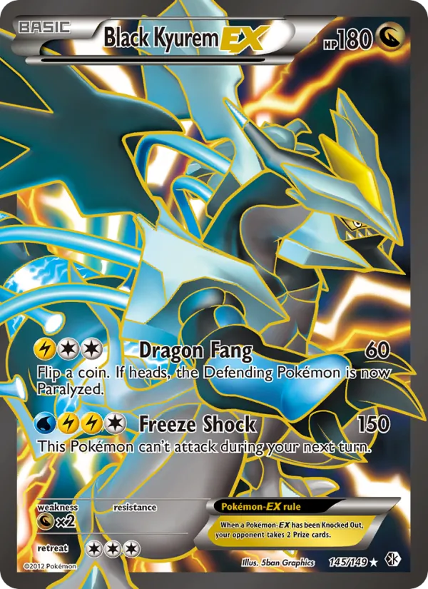 145 Black Kyurem-EX – Boundaries Crossed