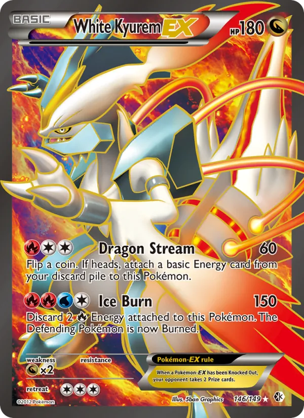 146 White Kyurem-EX – Boundaries Crossed