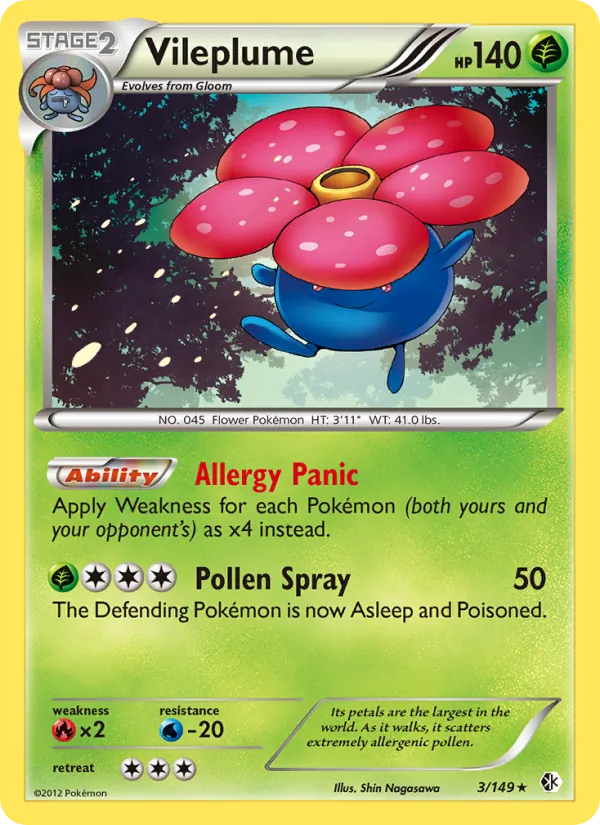 3 Vileplume – Boundaries Crossed