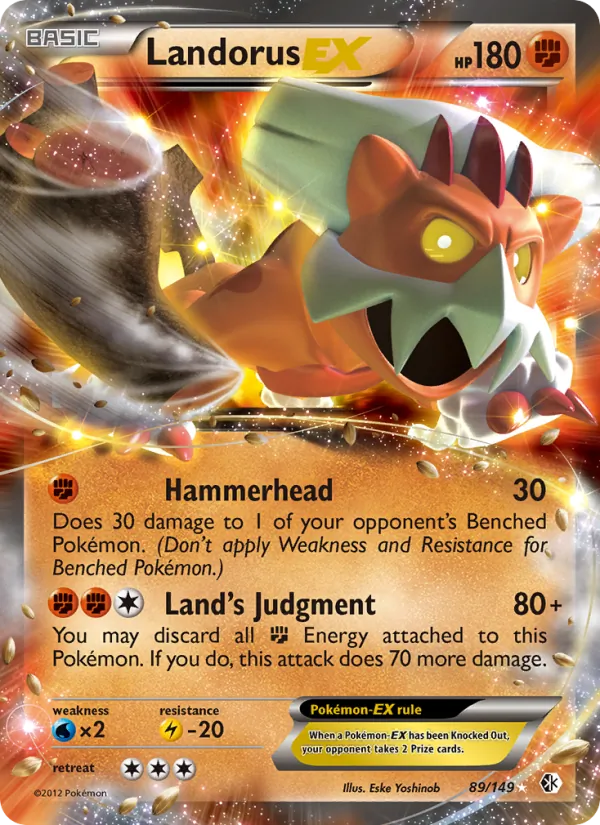 89 Landorus-EX – Boundaries Crossed