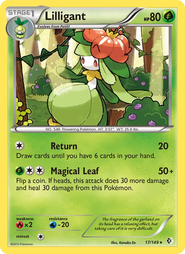 17-RH Lilligant – Boundaries Crossed