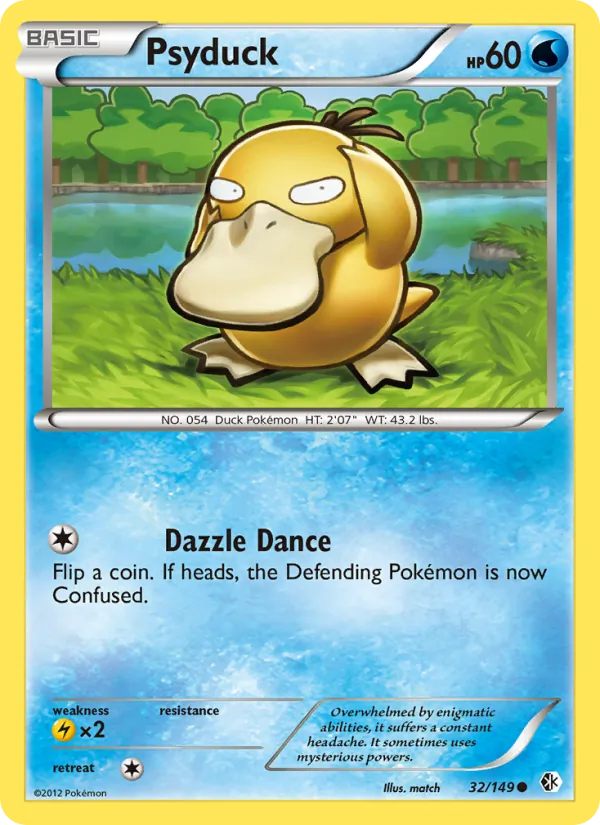 32-RH Psyduck – Boundaries Crossed