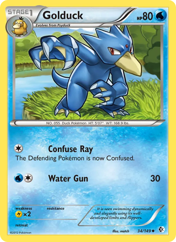34-RH Golduck – Boundaries Crossed