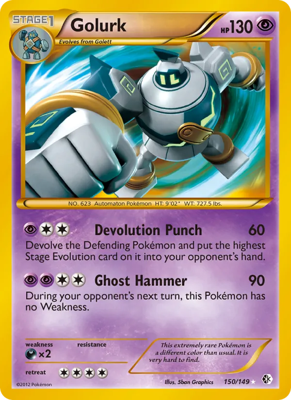 150 Golurk – Boundaries Crossed