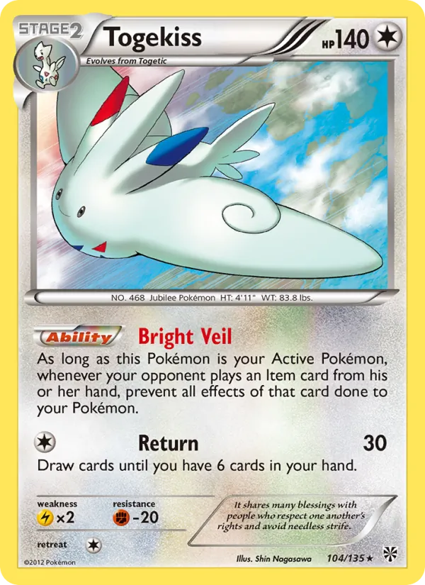 104 Togekiss – Plasma Storm