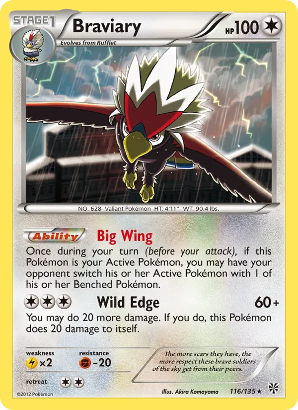 116 Braviary – Plasma Storm