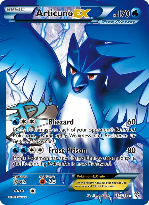 132 Articuno-EX – Plasma Storm