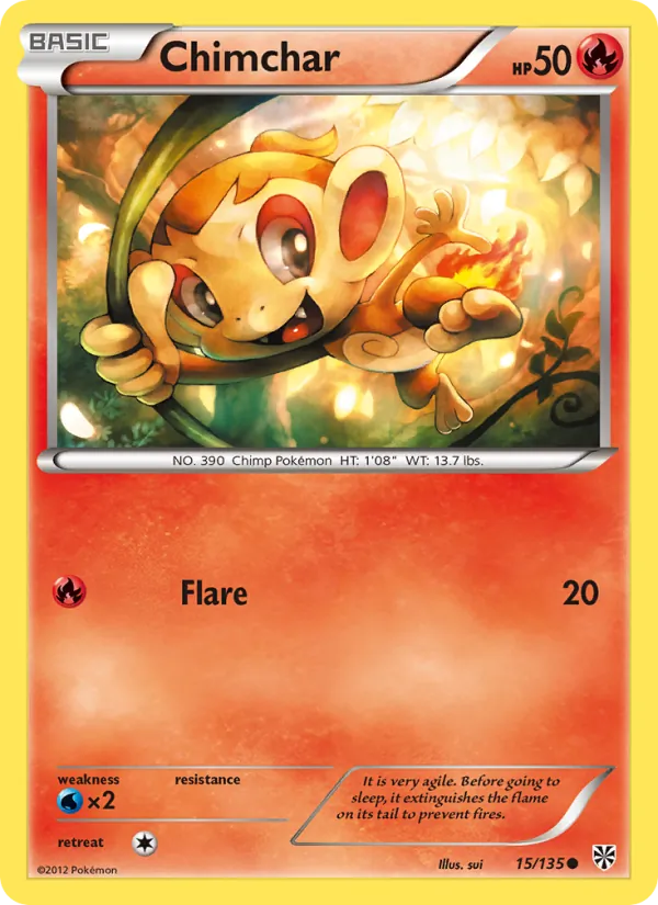 15 Chimchar – Plasma Storm