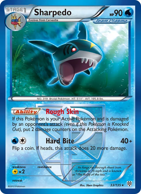 33 Sharpedo – Plasma Storm