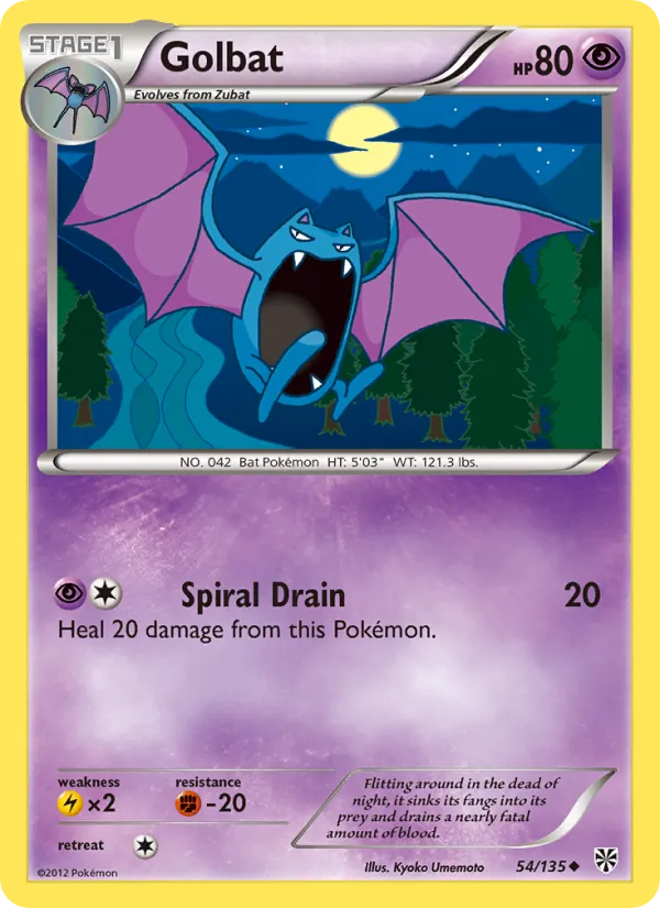 54 Golbat – Plasma Storm