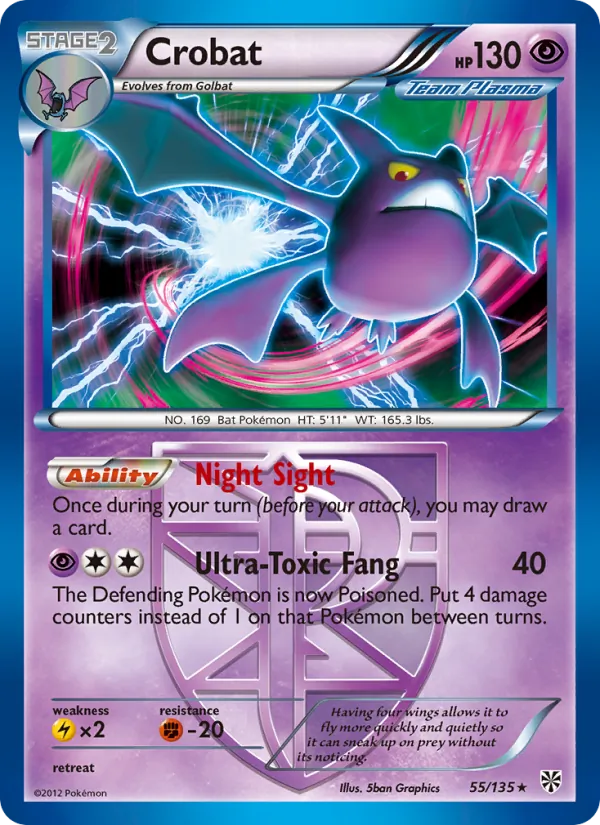 55 Crobat – Plasma Storm