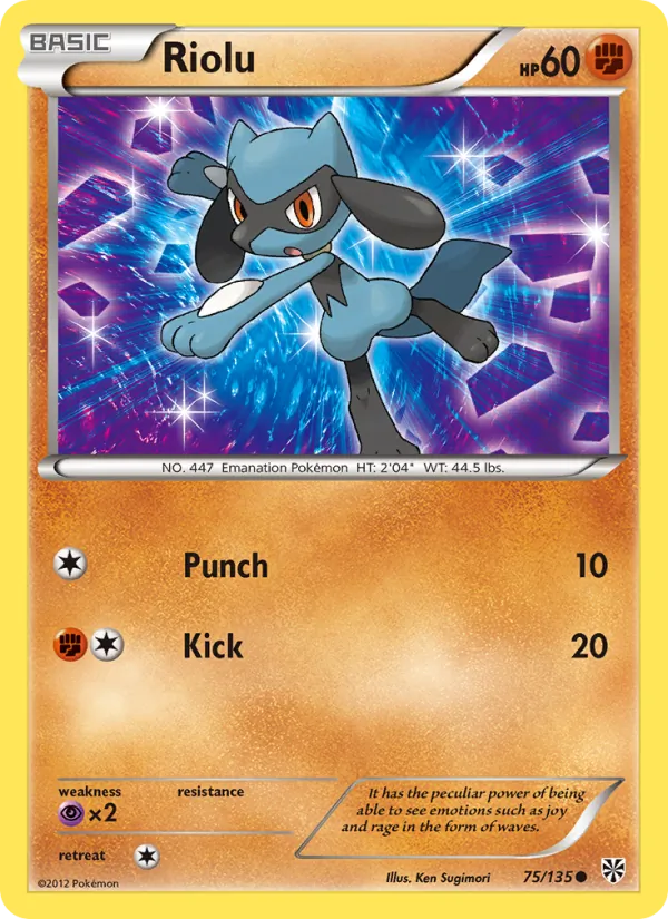 75 Riolu – Plasma Storm