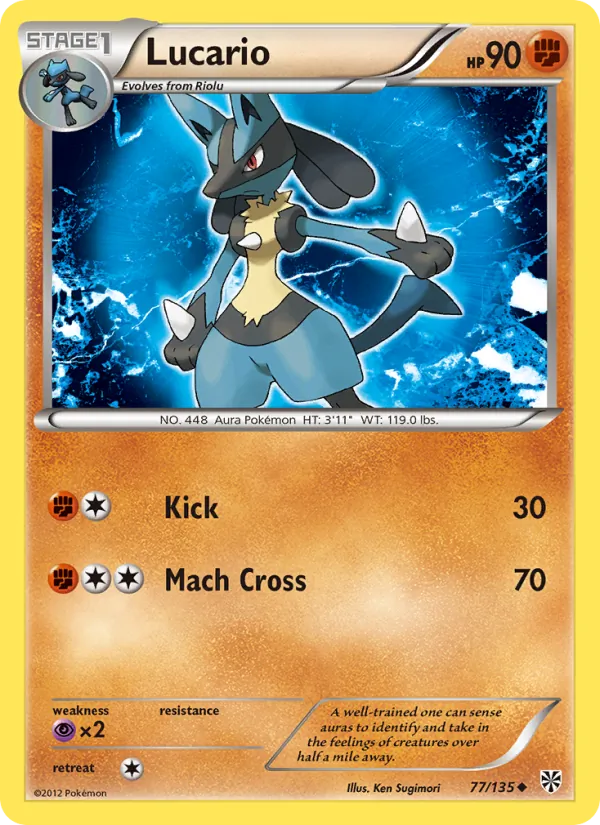 77 Lucario – Plasma Storm