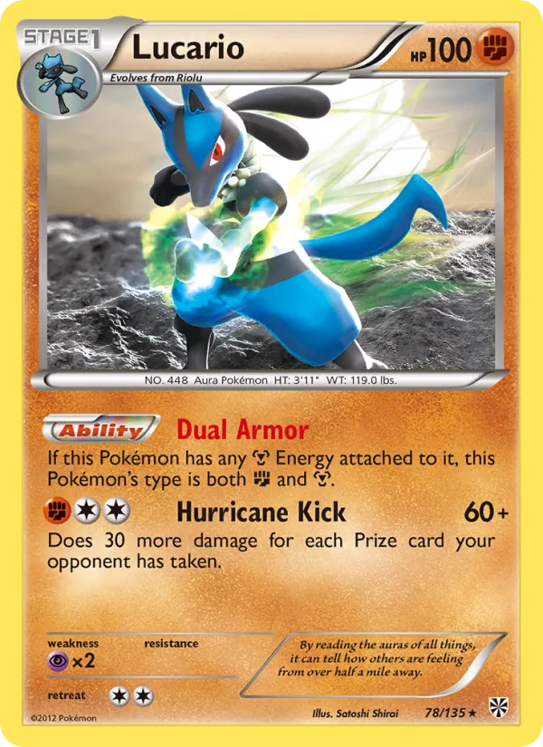 78 Lucario – Plasma Storm