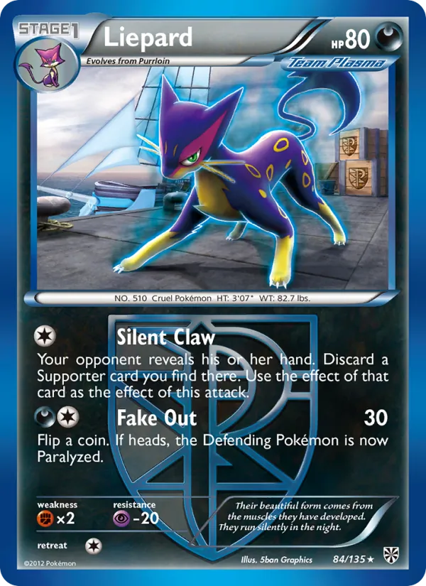84 Liepard – Plasma Storm