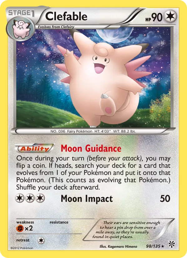 98 Clefable – Plasma Storm