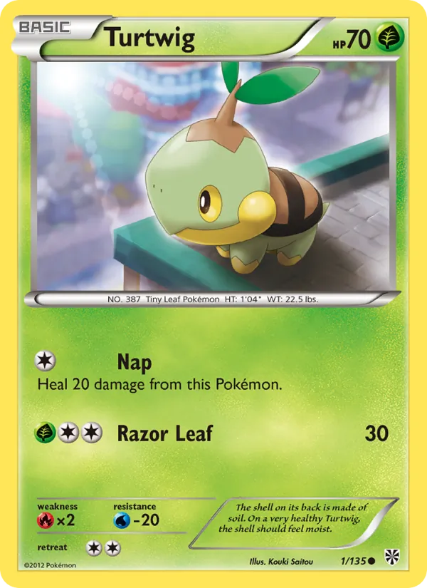 1-RH Turtwig – Plasma Storm