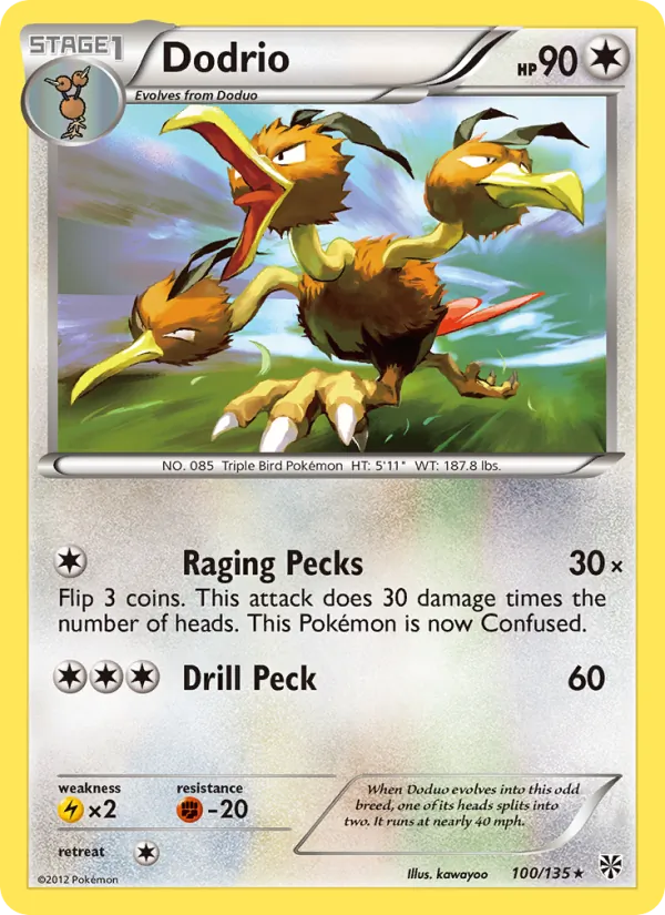 100-RH Dodrio – Plasma Storm