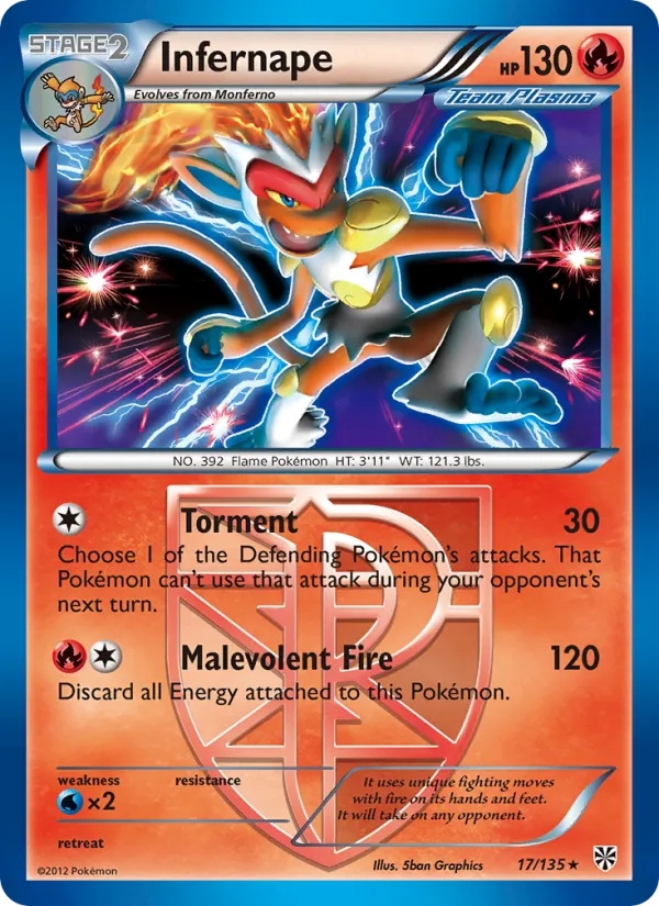 17-RH Infernape – Plasma Storm