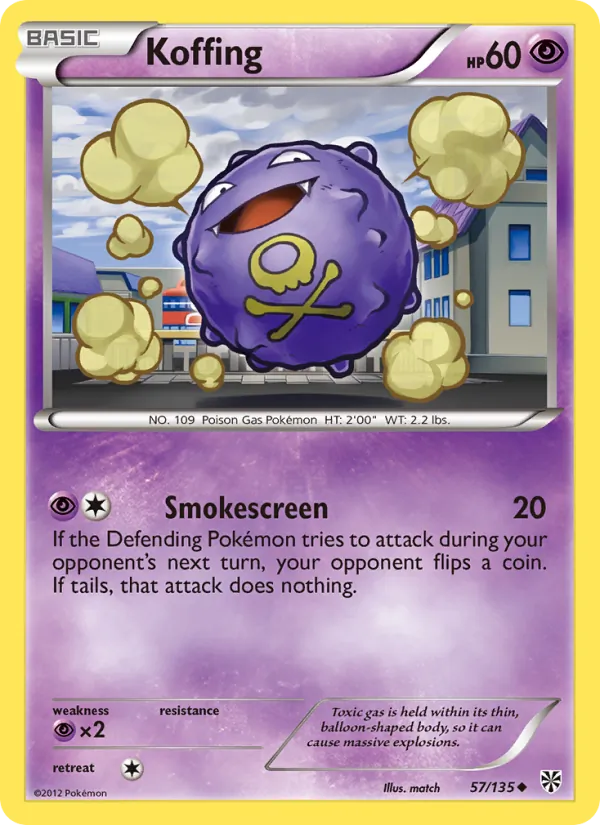 57-RH Koffing – Plasma Storm