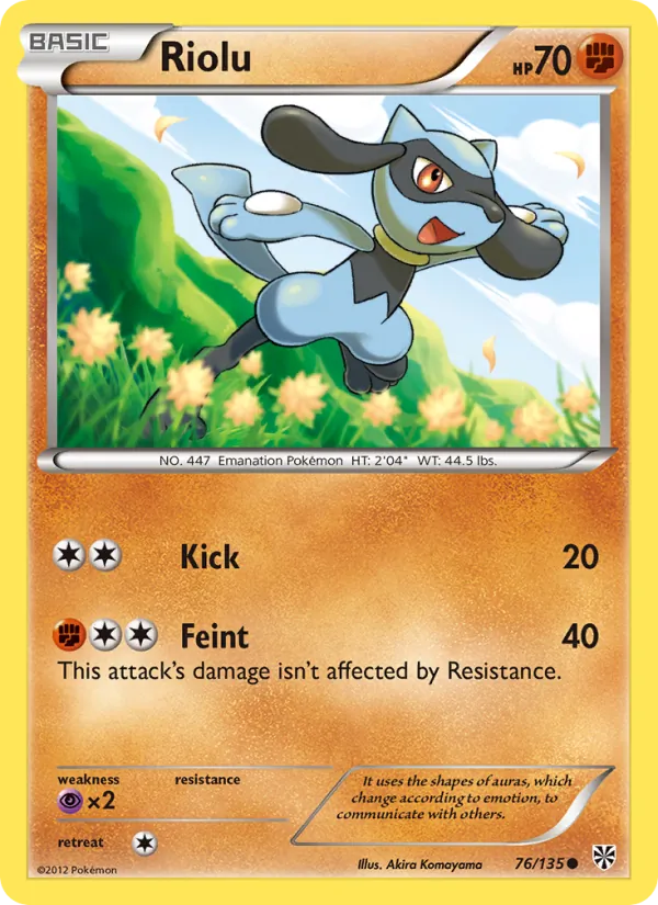 76-RH Riolu – Plasma Storm