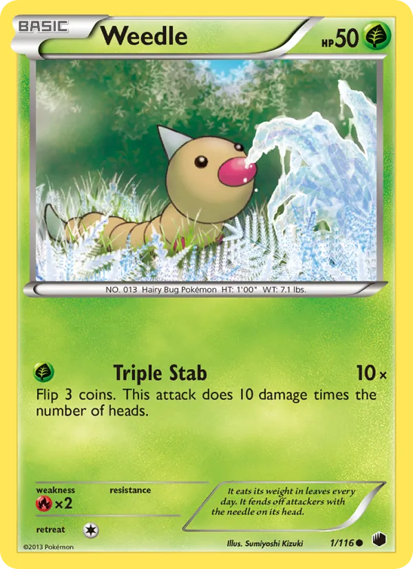 1 Weedle – Plasma Freeze