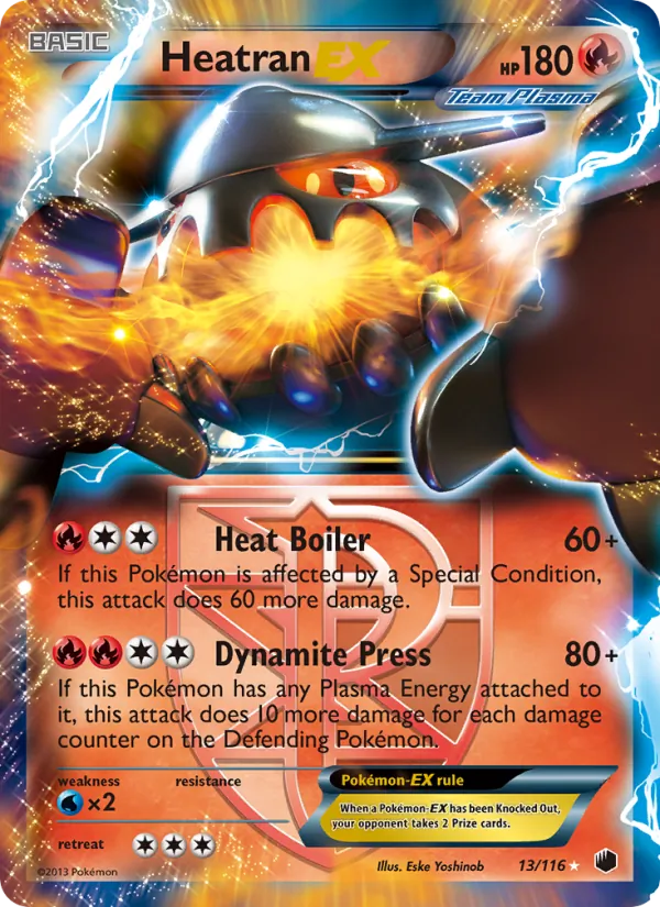 13 Heatran-EX – Plasma Freeze