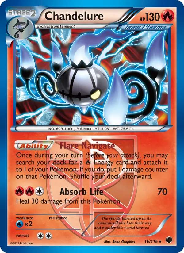 16 Chandelure – Plasma Freeze