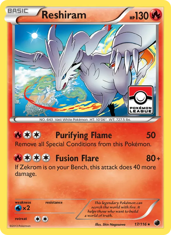 17 Reshiram – Plasma Freeze