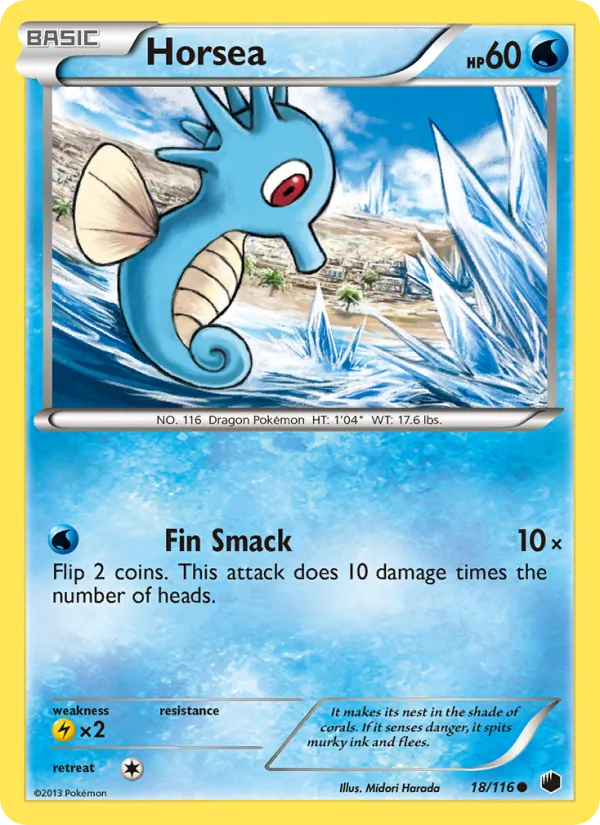 18 Horsea – Plasma Freeze