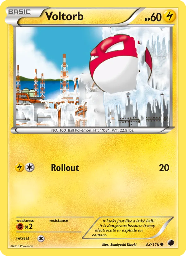 32 Voltorb – Plasma Freeze