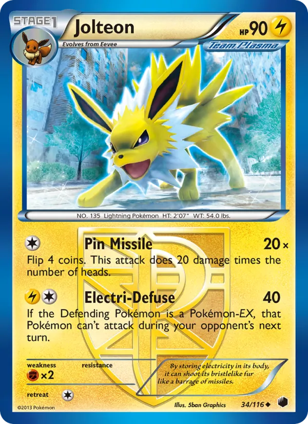 34 Jolteon – Plasma Freeze