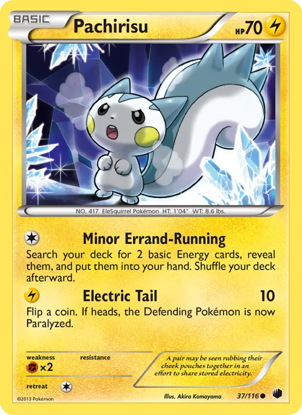 37 Pachirisu – Plasma Freeze