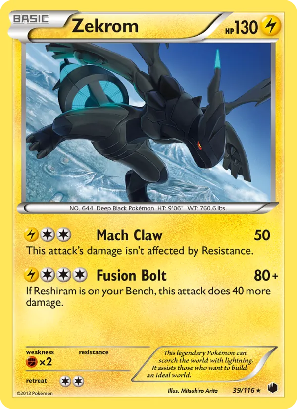 39 Zekrom – Plasma Freeze