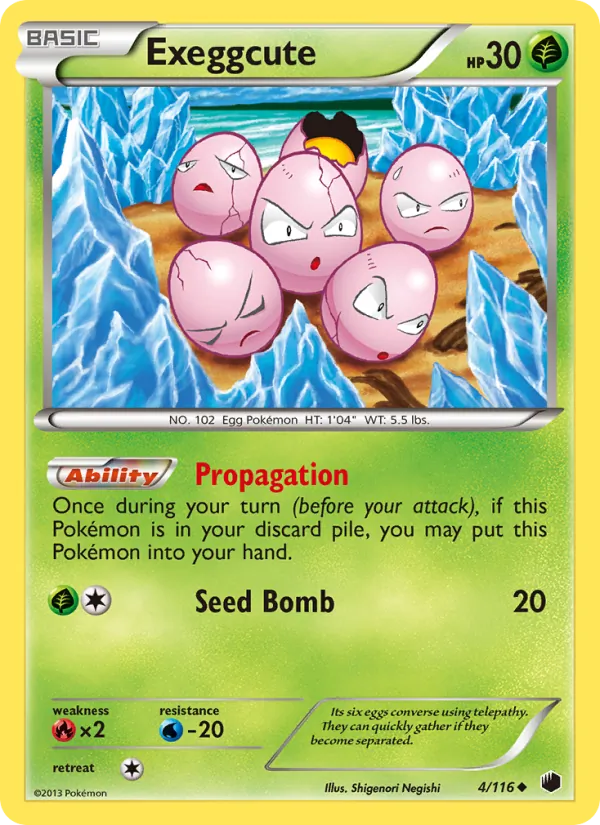 4 Exeggcute – Plasma Freeze