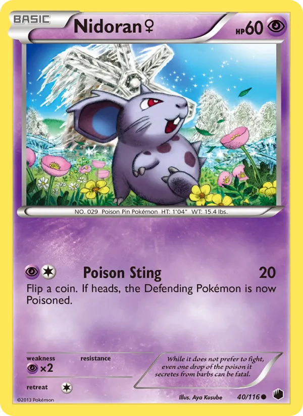 40 Nidoran♀ – Plasma Freeze