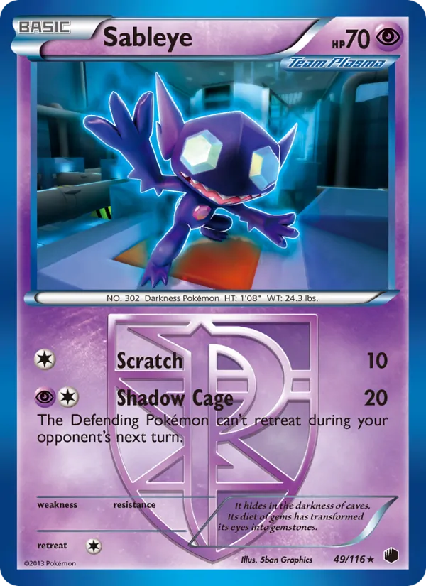 49 Sableye – Plasma Freeze
