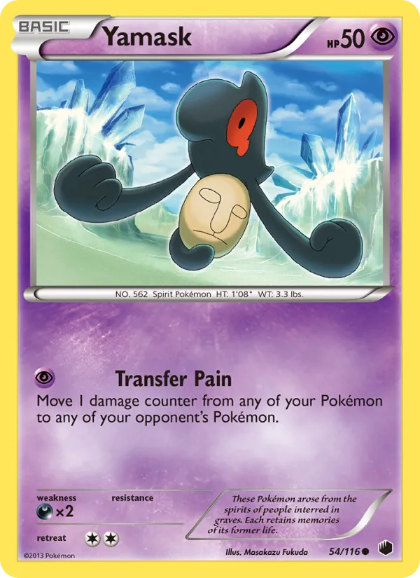 54 Yamask – Plasma Freeze