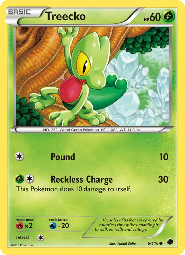 6 Treecko – Plasma Freeze