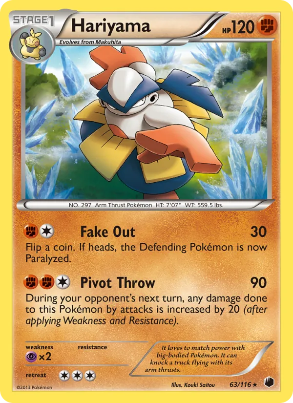 63 Hariyama – Plasma Freeze