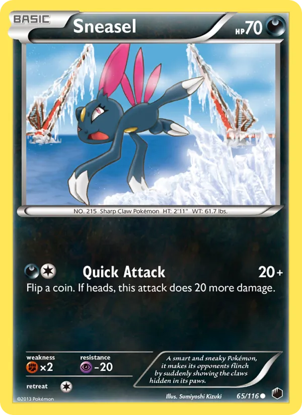 65 Sneasel – Plasma Freeze