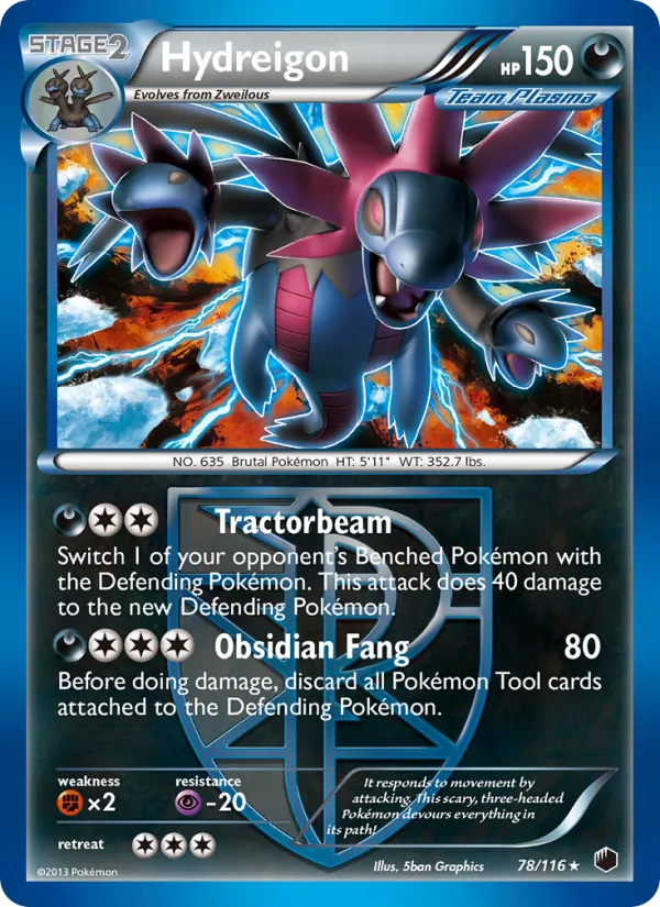 78 Hydreigon – Plasma Freeze
